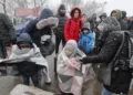 Police and Homeland Security agents are visiting refugees. They are looking for testimonies about war crimes