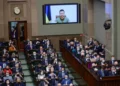 Invasion of Ukraine. Zelenski thanks Poland during the National Assembly. Belarus may attack tonight