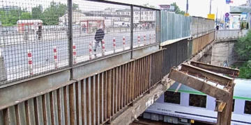 The horror flyover in Warsaw. The renovation has been postponed for 20 years
