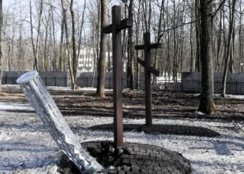The cemetery in Kharkov, symbolic for Poles, was destroyed