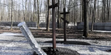 The cemetery in Kharkov, symbolic for Poles, was destroyed