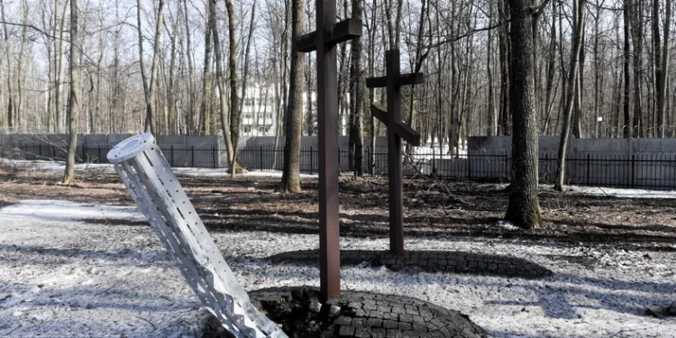 The cemetery in Kharkov, symbolic for Poles, was destroyed